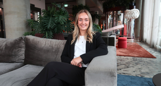 Ny praktikant på marknadsavdelningen - välkommen Frida!